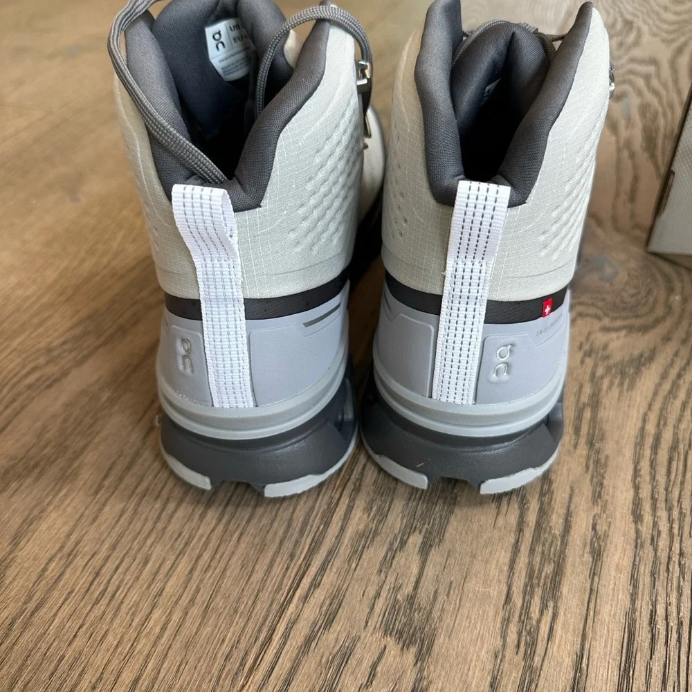 ON WOMEN’S CLOUDROCK 2 WATERPROOF GLACIER ECLIPSE Size 9 - Picture 9 of 11